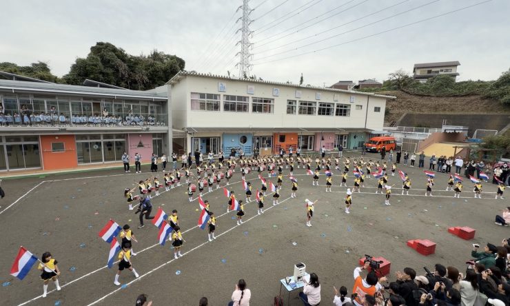 年長組　鼓笛発表