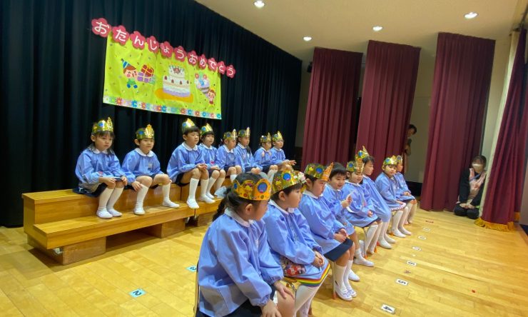 １２月生まれのお誕生会とクリスマス会